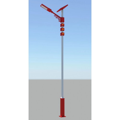 山西太陽能仿古路燈廠家 景觀路燈直銷 8米LED仿古路燈批發(fā)