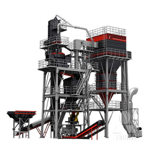 干法制砂機 塔樓式制砂機骨料加工系統