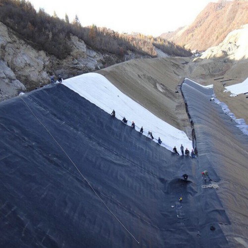 養豬場黑膜沼氣池覆蓋1.5mm沼液池HDPE土工膜