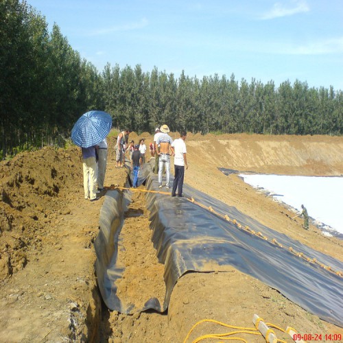 濕地公園景觀湖河道防滲土工膜 1.9mmHDPE防滲膜源頭生產(chǎn)廠