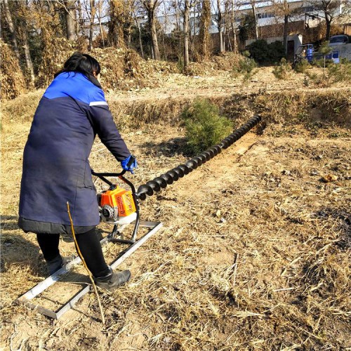 橫向鉆孔機(jī)管道過路順利打眼