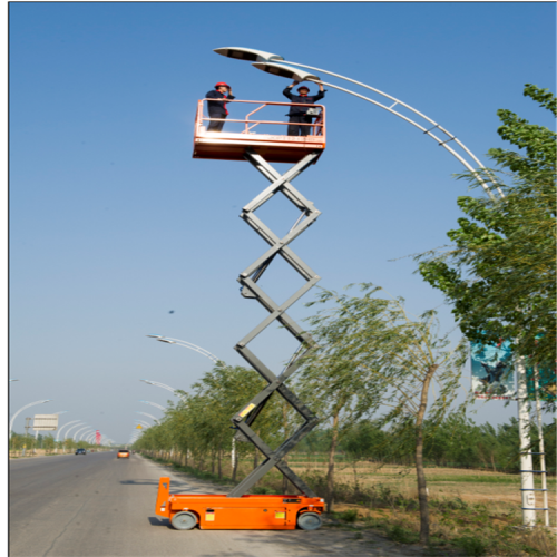 自行車式高空作業平臺