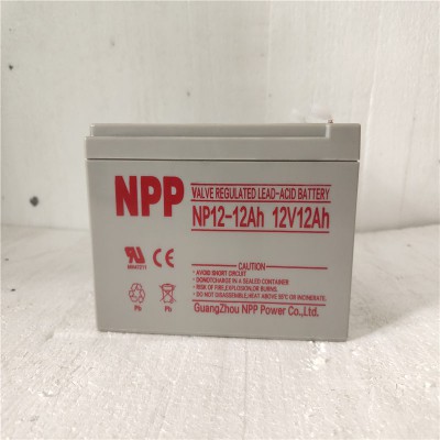 NPP耐普蓄電池NP12-12電力設備12v12ah全國包郵