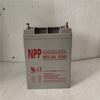 耐普npp蓄電池NPG12-24原裝正品電瓶12v24ah