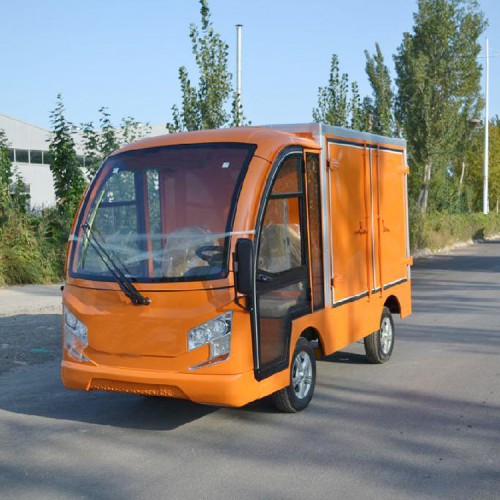 新能源電動送餐車  學校保溫送飯車  工廠監獄送餐車