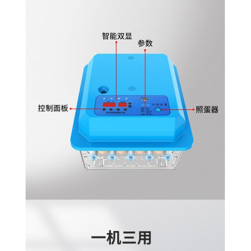 孵蛋器雞苗孵箱雙電源孵化機廠家直銷全自動智能孵化箱