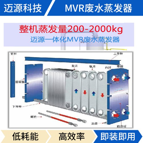 硫酸鹽硝酸鹽MVR  氯化納MVR蒸發器設備