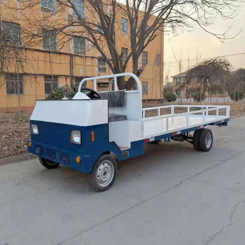 電動平板車  重型高承載搬運車  倉庫工地搬運車