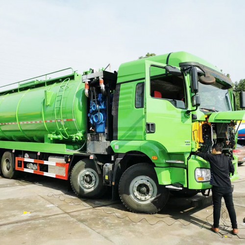 吸污車 東風(fēng)天龍前四后八吸污車