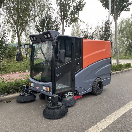 電動掃路車 新能源掃地車 小區物業多功能清掃車