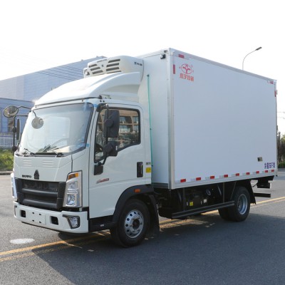 國六重汽冷藏車 藍牌4.2米冷鏈車 重汽豪沃悍將冷藏車