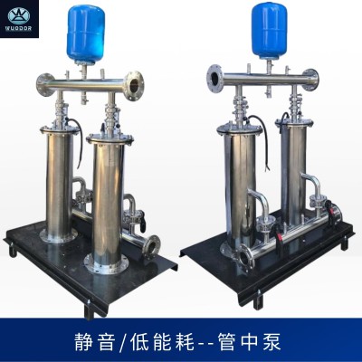 全自動管中泵 變頻管中泵 管中泵設備廠家