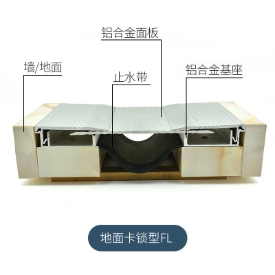 地面卡鎖型變形縫