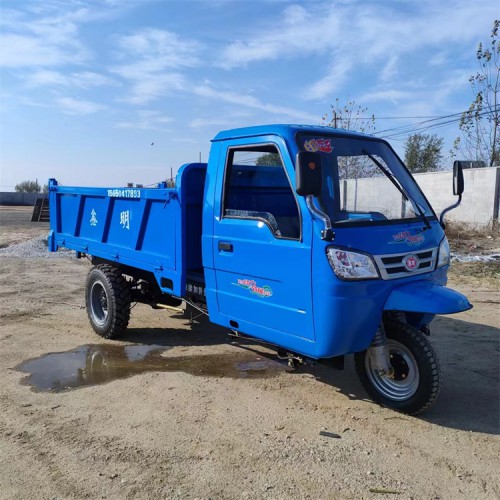 家用柴油三馬車 小型工程三輪車 三開門農用拉貨柴油三輪車