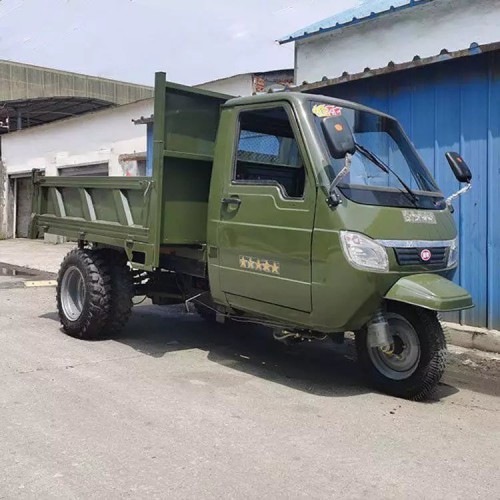 福建五征時風同款柴油三輪車 工地后翻斗自卸車 八速三輪車