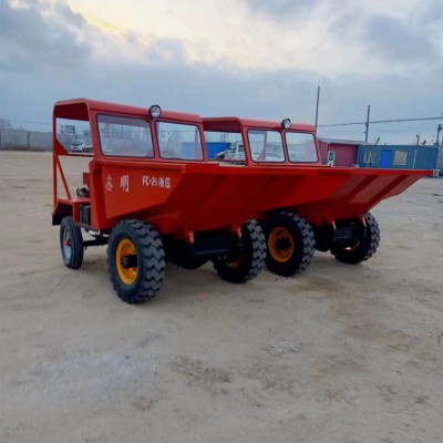 3噸四驅柴油翻斗車 工地四輪運輸車 FC-18型蹦蹦車