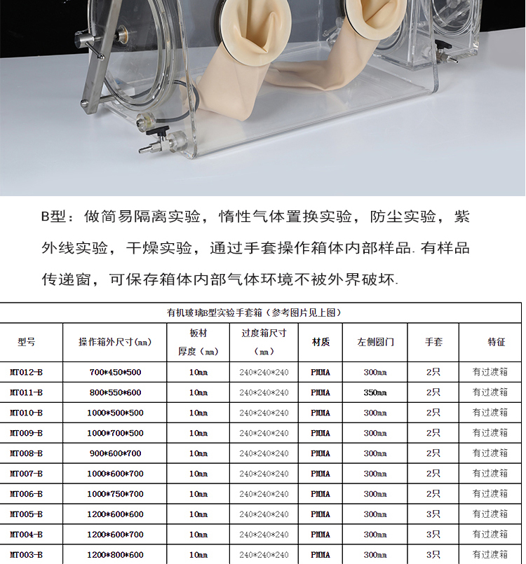 AB型亞克力手套箱詳情_07