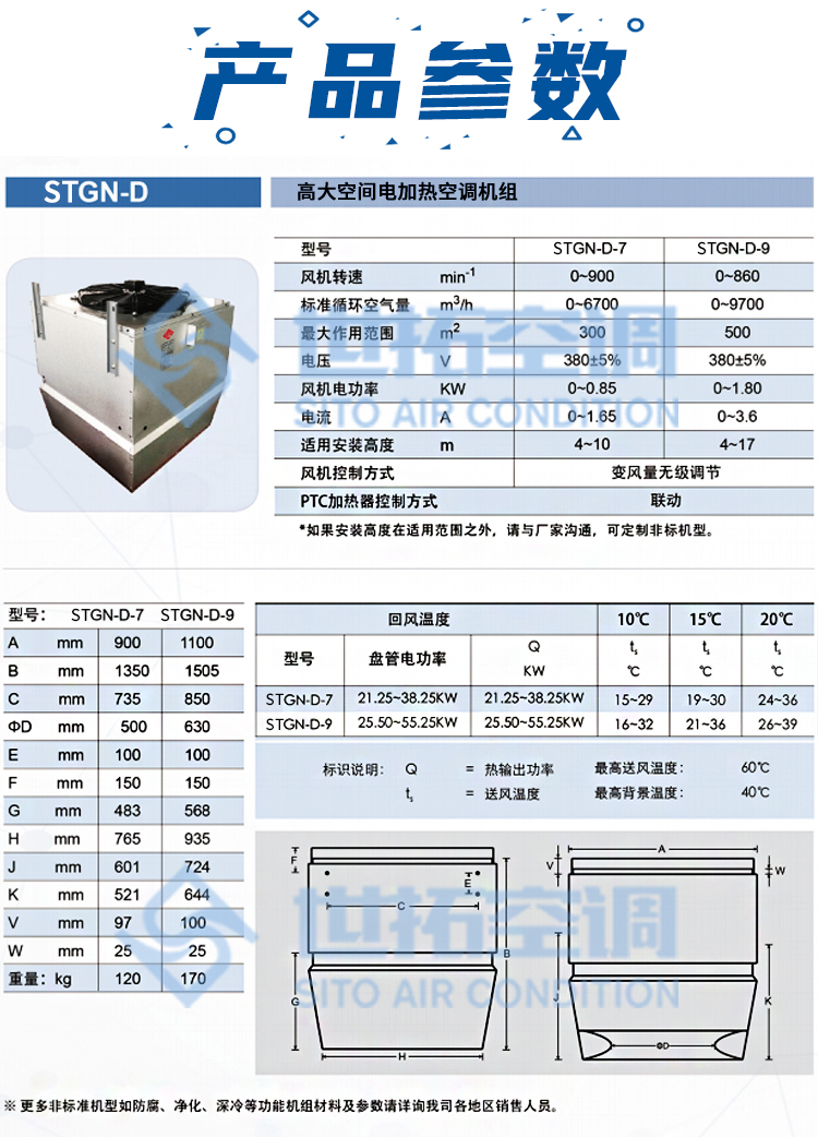 高大空間電加熱空調_06