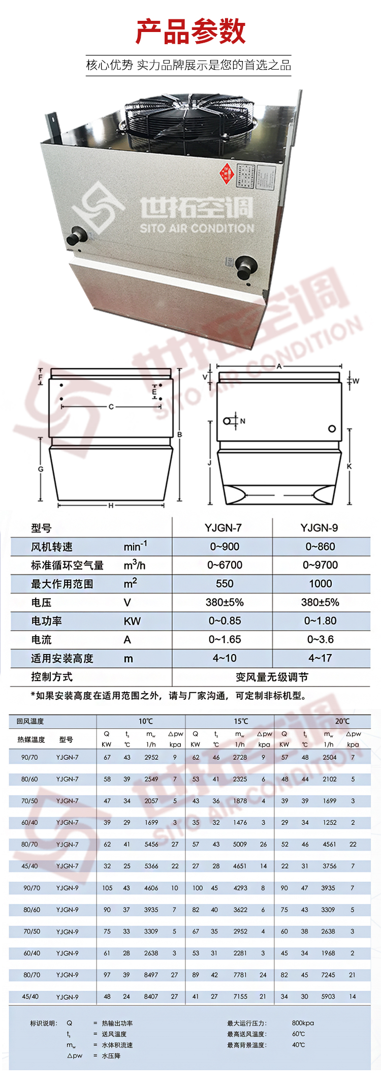 高大空間側出風采暖新風機組_04