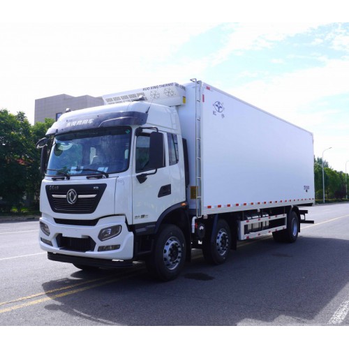 東風三軸八米六冷藏車 生鮮配送車