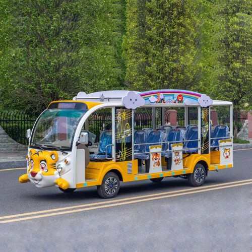 卡通電動觀光車 景區(qū)游覽電動車 校園電瓶觀光車