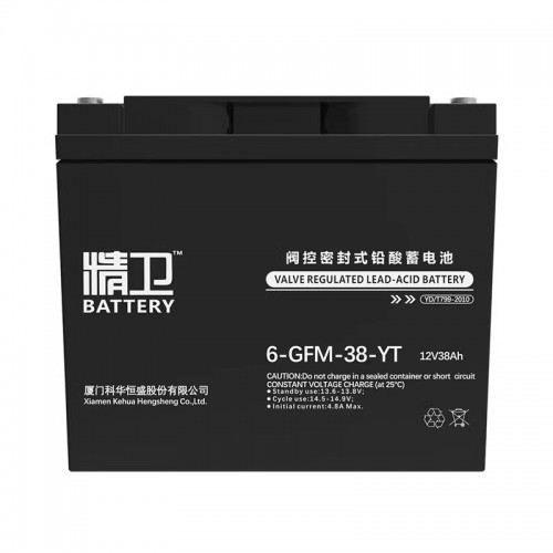 科·華精衛蓄電池6-GFM-38-YT免維護12V38AH