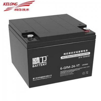 科·華精衛(wèi)蓄電池6-GFM-24-YT免維護(hù) 12V24AH