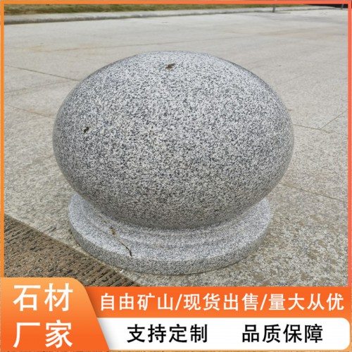 仿古石石材   花瓶柱  圓球