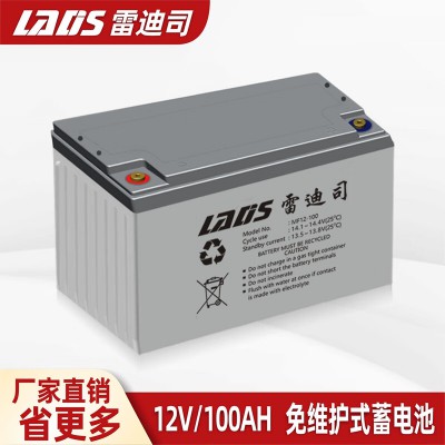 雷.迪斯鉛酸蓄電池 12V/100AH