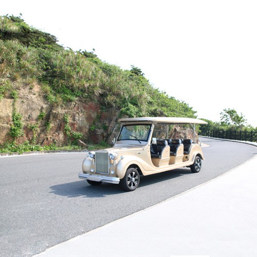 12座豪華電動(dòng)老爺車 房地產(chǎn)校園景區(qū)貴賓接待車  高爾夫球車