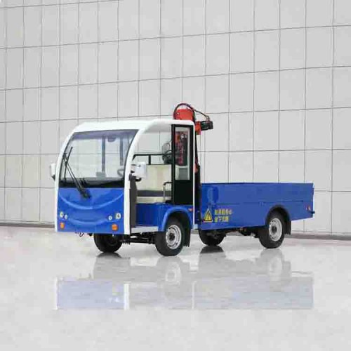 浙江2噸工地電動平板搬運車  小型電動運輸車  碼頭貨物轉(zhuǎn)運